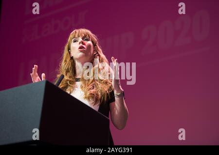 Glasgow, Royaume-Uni. 15 février 2020. Le Parti travailliste britannique Se Rut pour le leader adjoint du Parti travailliste britannique leadership 2020. Photo : Crédit : Colin Fisher/Alay Live News Banque D'Images