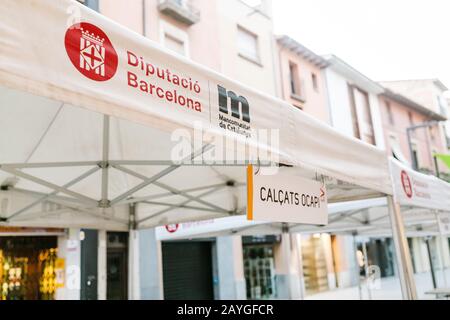 26 JUILLET 2018, CIV, ESPAGNE : vote du référendum pour l'indépendance de la Catalogne Banque D'Images