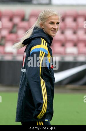 Sofia JAKOBSSON footballeur suédois dans l'équipe nationale et CD Tacòn à Madrid Espagne Banque D'Images