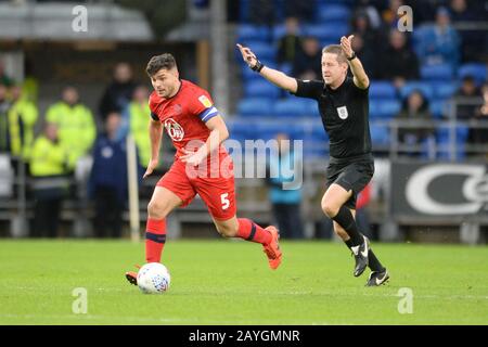 Cardiff, PAYS DE GALLES - 15 FÉVRIER Sam Morsy de Wigan Athletic lors du match du championnat Sky Bet entre Cardiff City et Wigan Athletic au Cardiff City Stadium, Cardiff le samedi 15 février 2020. (Crédit: Jeff Thomas | MI News) la photographie ne peut être utilisée qu'à des fins de rédaction de journaux et/ou de magazines, licence requise à des fins commerciales crédit: Mi News & Sport /Alay Live News Banque D'Images