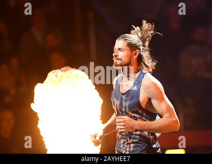 Berlin, Allemagne. 14 février 2020. Athletics: ISTAF Indoor coffre-fort de poteau pour Homme dans la Mercedes-Benz Arena. Rutger Koppelaar des Pays-Bas. Crédit: Soeren Stache/Dpa-Zentralbild/Dpa/Alay Live News Banque D'Images