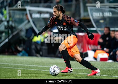 La HAYE - ADO - PSV, Football, saison 2019/2020, Eredivisie, Cars Jeans Stadium, 15-02-2020, joueur PSV Ricardo Rodriguez crédit: Pro Shots/Alay Live News Banque D'Images