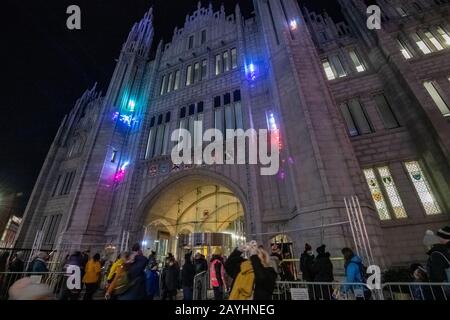 Spectra 2020 Light Festival, Aberdeen, Écosse, Royaume-Uni Banque D'Images