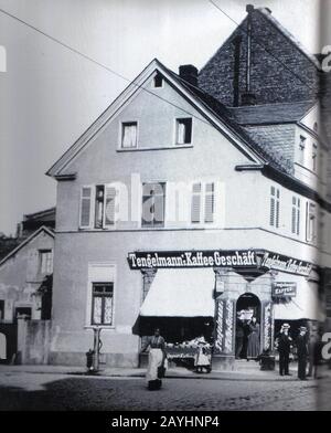 Frankfurt-Bockenheim Leipziger Straße Ecke Landgrafenstraße Alt32. Banque D'Images