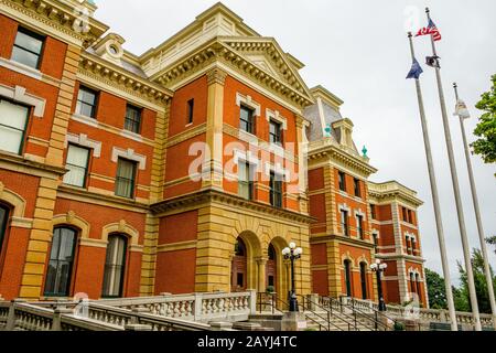 Palais De Justice Du Comté De Cambria, 200, Rue South Center, Ebensburg, Pa Banque D'Images