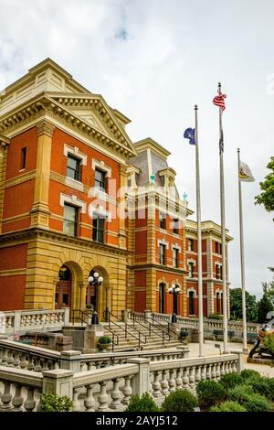 Palais De Justice Du Comté De Cambria, 200, Rue South Center, Ebensburg, Pa Banque D'Images