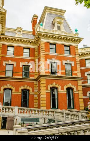 Palais De Justice Du Comté De Cambria, 200, Rue South Center, Ebensburg, Pa Banque D'Images