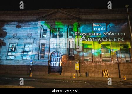 Spectra 2020, festival de la lumière, Aberdeen, Écosse, Royaume-Uni Banque D'Images