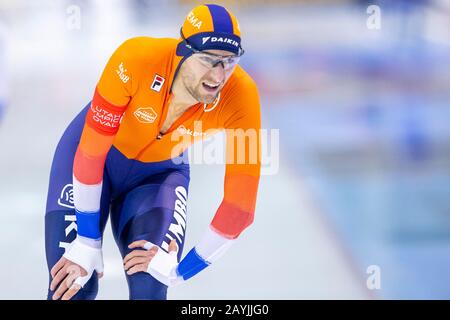 Salt Lake City, États-Unis. 15 février 2020. Championnats Du Monde De Patinage De Vitesse Sur Une Distance. Crédit: Pro Shots/Alay Live News Banque D'Images