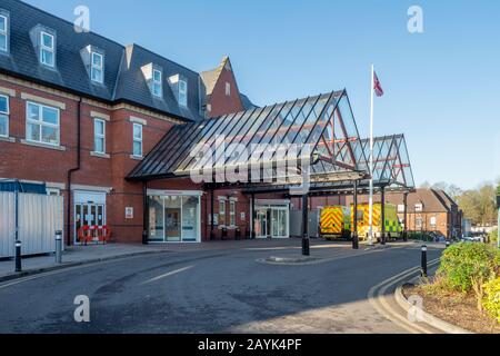 Unités d'accident et d'urgence à l'hôpital Wigan NHS Trust Banque D'Images