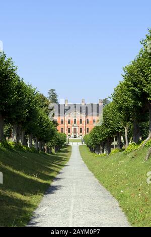 Kluetzer Winkel, Château de Bothmer près de Boltenhagen, mer Baltique, Mecklembourg Poméranie occidentale, l'Allemagne, de l'Europe Banque D'Images