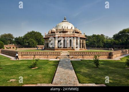 Tombe D'Humayun, Tombe D'Isa Khan Niazi, Delhi, Inde Banque D'Images