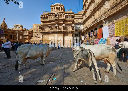 Raja Ka Mahal rois palais de Jaisalmer, Rajasthan, Inde