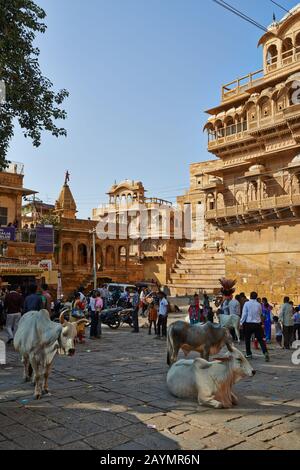 Raja Ka Mahal rois palais de Jaisalmer, Rajasthan, Inde