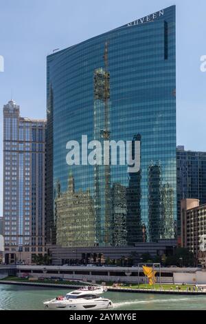 333 West Wacker Drive, Chicago, États-Unis Banque D'Images