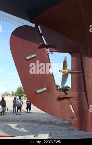 Barbade Promotion Photos, Lancement De Schooner Ruth Banque D'Images