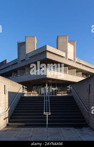 The National Theatre, Southbank, Londres, Royaume-Uni Banque D'Images