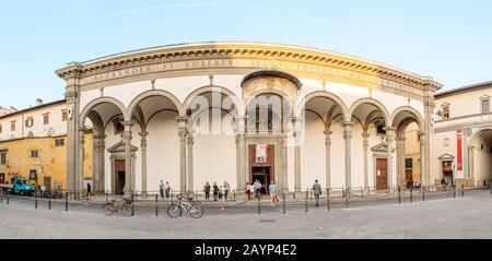 19 OCTOBRE 2018, FLORENCE, ITALIE : Basilique de la Sainte Annonciation Banque D'Images