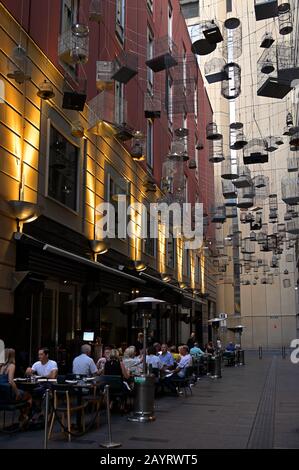 Le restaurant China Lane, Sydney, Nouvelle-Galles du Sud Banque D'Images