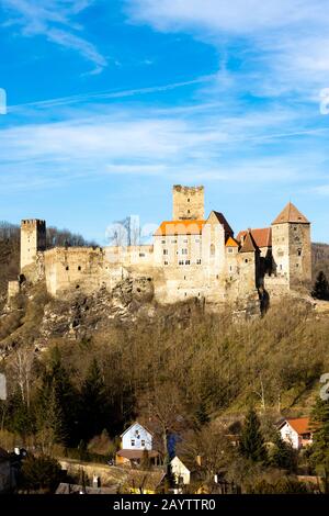 Hardegg Castle dans le nord de l'Autriche Banque D'Images