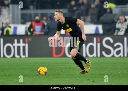 Série A football League, Lazio 2-1 Inter 16 février 2020 Banque D'Images