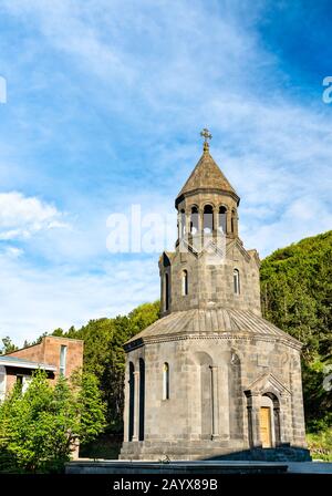 Chapelle Surb Hakob Sur La Péninsule De Sevan En Arménie Banque D'Images