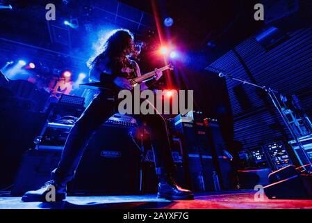 Copenhague, Danemark. 16 février 2020. Le groupe américain de métal mort I AM exécute un concert en direct à Amager Bio à Copenhague. (Crédit Photo: Gonzales Photo - Nikolaj Bransholm). Banque D'Images