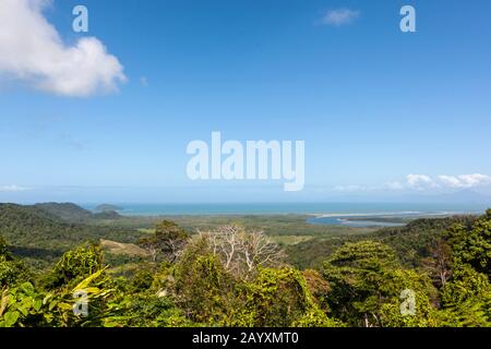 Wau Wugira du Mont Alexandra Lookout, Queensland, Australie Banque D'Images