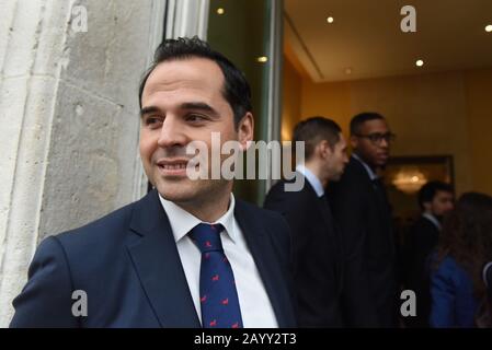 Le vice-président de la Communauté de Madrid, Ignacio Aguado, est vu pendant la célébration. Banque D'Images