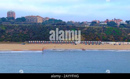 Plage et jetée de Bournemouth en Angleterre Banque D'Images