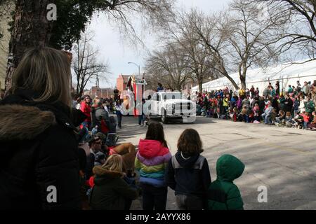 Purina Pet Parade 2020 Mardi Gras 2020. La parade Des Animaux de Compagnie est la plus grande parade des animaux de compagnie en son genre.La parade est une semaine avant la parade principale des Mardi gras Banque D'Images