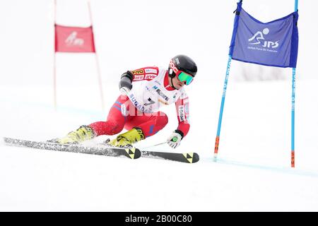 Ueda, Nagano, Japon. 14 février 2020. Kohei Takahashi (Jpn), 14 Février 2020 - Ski Alpin : Slalom Géant Masculin Debout À Sugadaira Pine Beak En 2020 Mondial Para Alpine Ski Asia Cup À Ueda, Nagano, Japon. Crédit: SportsPressJP/AFLO/Alay Live News Banque D'Images