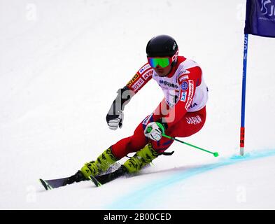 Ueda, Nagano, Japon. 14 février 2020. Kohei Takahashi (Jpn), 14 Février 2020 - Ski Alpin : Slalom Géant Masculin Debout À Sugadaira Pine Beak En 2020 Mondial Para Alpine Ski Asia Cup À Ueda, Nagano, Japon. Crédit: SportsPressJP/AFLO/Alay Live News Banque D'Images