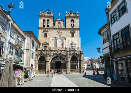 Cathédrale Da Se, Braga, Minho, Portugal Banque D'Images