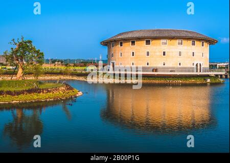 Tulou Hakka structures dans Miaoli, Taiwan Banque D'Images