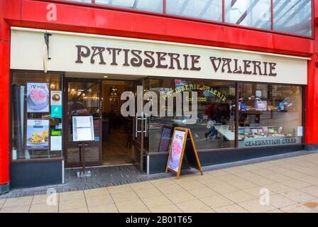 Pâtisserie Valerie Cafe And Shop, Sheffield Banque D'Images