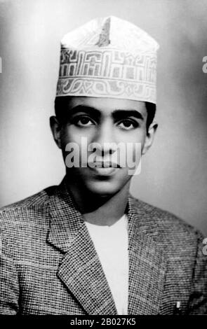Qaboos bin Dit Al Dit (arabe: قابوس بن سعيد آل سعيد‎ Qābūs bin Saʿīd ʾĀl Saʿīd; né le 18 novembre 1940 est le Sultan d'Oman et ses dépendances. Il s'est levé au pouvoir après avoir renversé son père, A Déclaré bin Taimur, lors d'un coup d'État du palais en 1970. Il est le descendant de la 14ème génération du fondateur de la dynastie Al Bu sa'idi. Banque D'Images