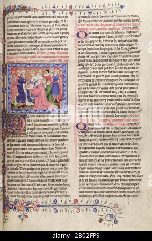 Probablement né à Venise vers 1254 ce, Marco Polo a été élevé par sa tante et son oncle après la mort de sa mère. Son père, Niccolo, était un marchand vénitien qui a quitté avant que Marco ne soit né pour le commerce au Moyen-Orient. Niccolo et son frère Maffeo ont traversé une grande partie de l'Asie et ont rencontré l'empereur Mongol Kublai Khan qui les aurait invités à être des ambassadeurs. En 1269, Niccolo et Maffeo sont retournés à Venise, rencontrèrent Marco pour la première fois. En 1271, Marco Polo, âgé de 17 ans, avec son père et son oncle, a voyagé à travers Constantinople, Bagdad, Perse, Kashgar, Chine et Birmanie. E Banque D'Images