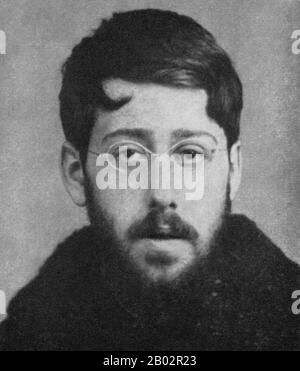 Julius Martov ou L. Martov, nom réel Yuli Osipovich Zederbaum (24 novembre 1873 – 4 avril 1923) est né à Istanbul en 1873. Fils de parents juifs de la classe moyenne, il est devenu le chef des mencheviks au début du XXe siècle en Russie. Banque D'Images