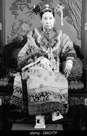 Chine : Impératrice Dowager Cixi (29 Novembre 1835 - 15 Novembre 1908 ...