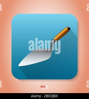 Icône style Télévision - web design créatif pour Illustration de Vecteur