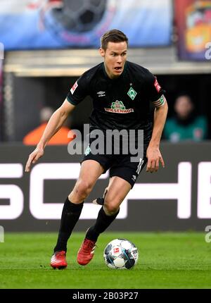 Niklas MOISANDER (HB), Soccer 1.Bundesliga, 22ème jour de jumelage, RB Leipzig (L) - Werder Bremen (HB) 3: 0, le 15 février 2020 à Leipzig / Allemagne. vǬ | usage dans le monde entier Banque D'Images