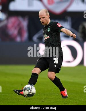 Davy KLAASSEN (HB), Football 1ère Bundesliga, 22ème jour de jumelage, RB Leipzig (L) - Werder Bremen (HB) 3: 0, le 15 février 2020 à Leipzig / Allemagne. vǬ | usage dans le monde entier Banque D'Images
