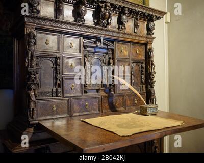 Saint-Pétersbourg, Russie - 16 Février 2019. Intérieur du Palais Menshikov, Musée de l'Hermitage. Banque D'Images