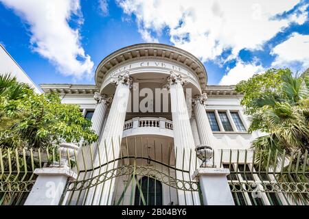 Ancien bâtiment de la ville de Bauru. La ville est située dans le pays de São Paulo Banque D'Images