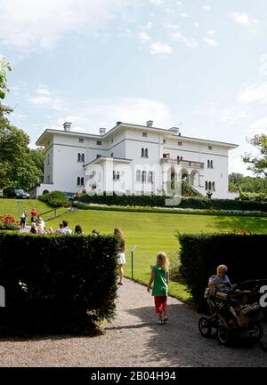 Solliden, Suède.Palais de Solliden, communément connu sous le nom de Solliden. C'est la résidence d'été de la famille royale suédoise et la propriété privée du roi Carl XVI Gustaf. Photo Jeppe Gustafsson Banque D'Images