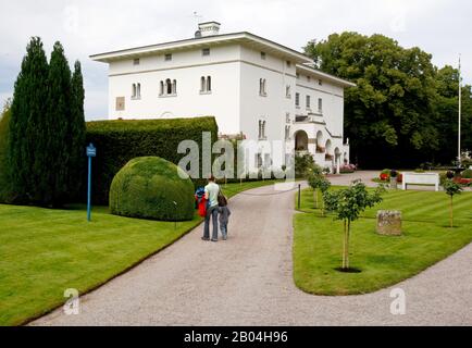 Solliden, Suède.Palais de Solliden, communément connu sous le nom de Solliden. C'est la résidence d'été de la famille royale suédoise et la propriété privée du roi Carl XVI Gustaf. Photo Jeppe Gustafsson Banque D'Images