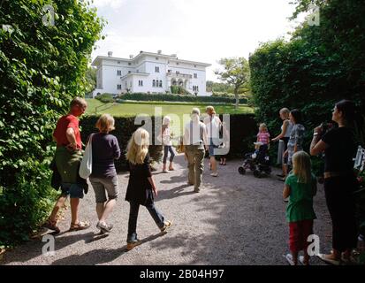 Solliden, Suède.Palais de Solliden, communément connu sous le nom de Solliden. C'est la résidence d'été de la famille royale suédoise et la propriété privée du roi Carl XVI Gustaf. Photo Jeppe Gustafsson Banque D'Images