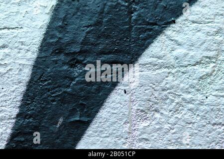 Texture abstraite de stuc argenté avec une ligne noire. Gros plan. Banque D'Images