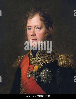 MICHEL NEY (1769-1815) . Le maréchal français pendant les guerres napoléoniennes Banque D'Images